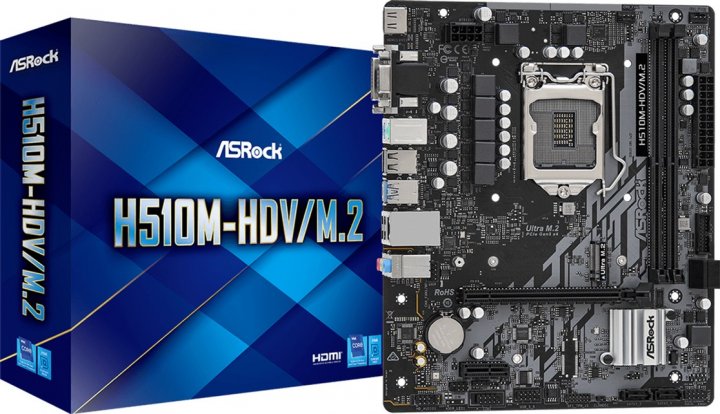 

Материнська плата ASRock H510M-HDV/M.2