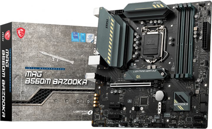 

Материнська плата MSI MAG B560M BAZOOKA