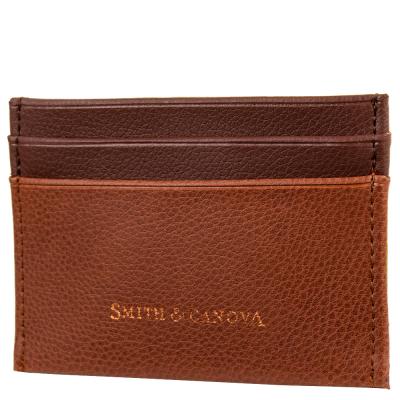 

Картхолдер Smith&Canova FUL26827-tan-brown