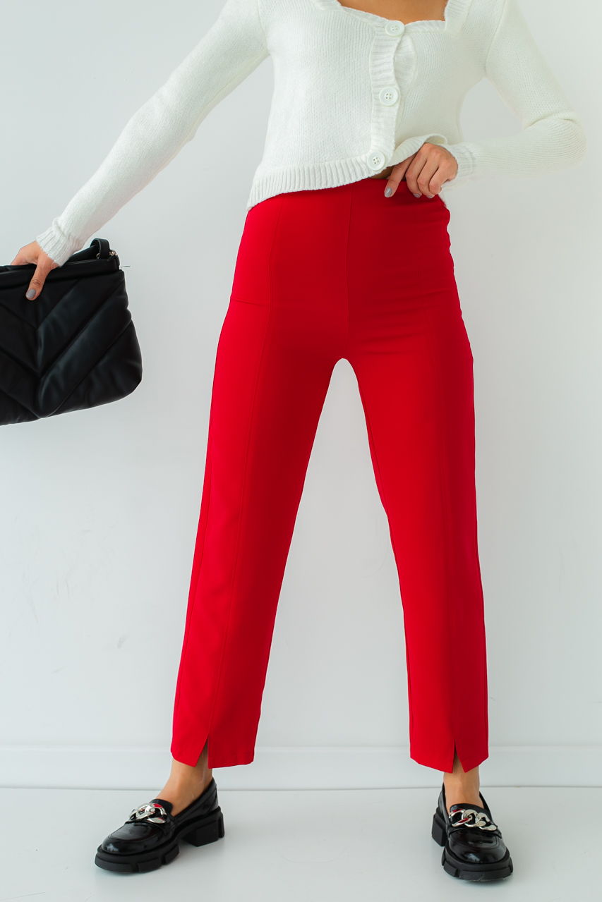 

Брюки классические c разрезами спереди G&M LX-10252621  Размер цвет Красный, Брюки классические c разрезами спереди G&M LX-10252621 30 Размер цвет Красный