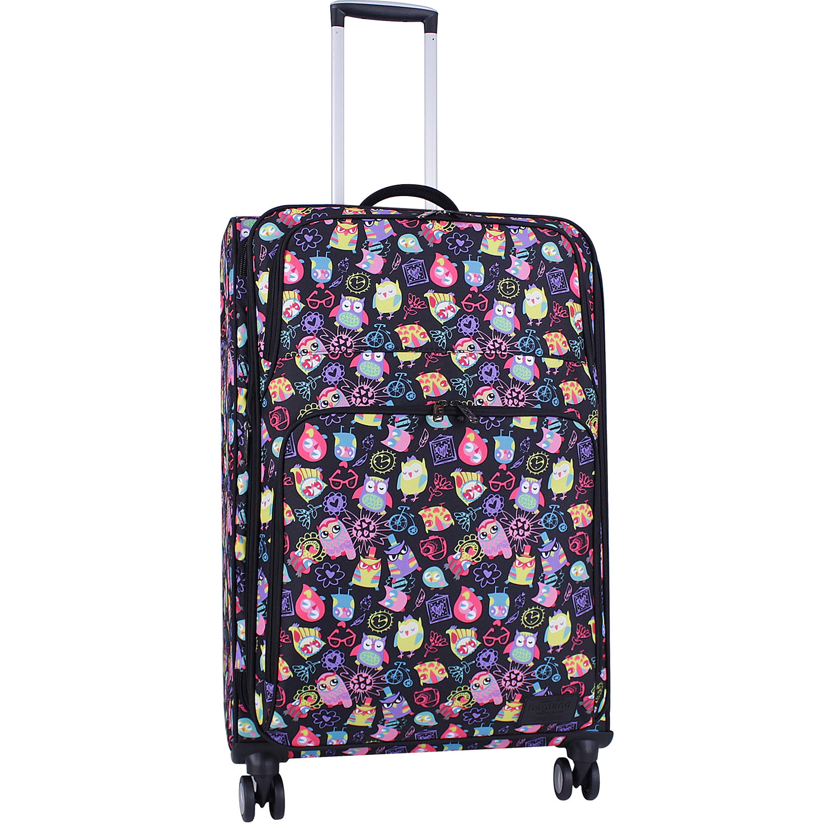 

Чемодан большой Bagland Valencia Funny owls, 83 л., 46х65х28 см., (С45-0037966274)