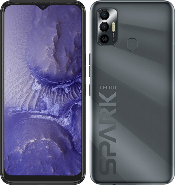 

Мобильный телефон Tecno Spark 7 Go 2 32GB Magnet Black