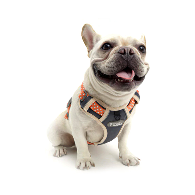 

Шлея для собак TUFF HOUND TH003 Gray L светоотражающая