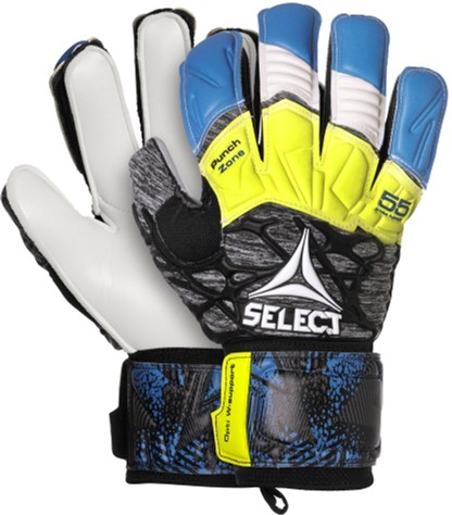 

Вратарские перчатки Select Goalkepeer Gloves 55 Extra Force Grip 8 (335) Сине-серо-желтые (5703543199983)