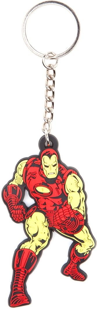 

Брелок Difuzed Marvel Comics - Iron Man Rubber Keychain