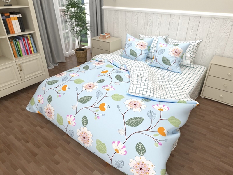

Пододеяльник MirSon Бязь 17-0154 Madlen 143х210 см