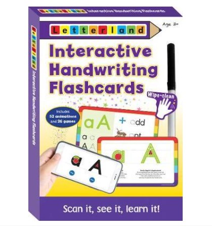 

Interactive Handwriting Flashcards