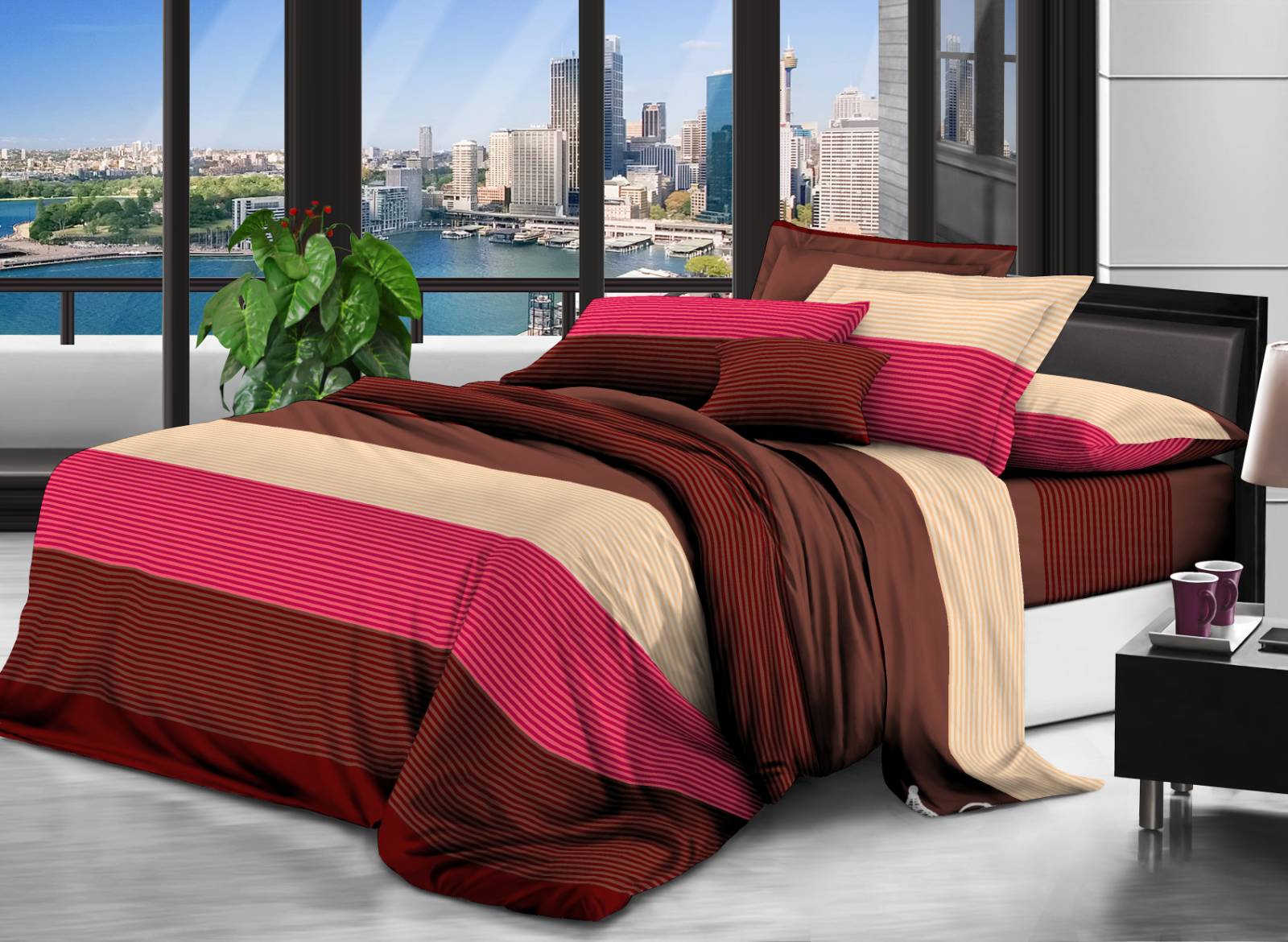 

Комплект постельного белья MirSon Бязь Premium №119 Nicolas 2 143х210х2