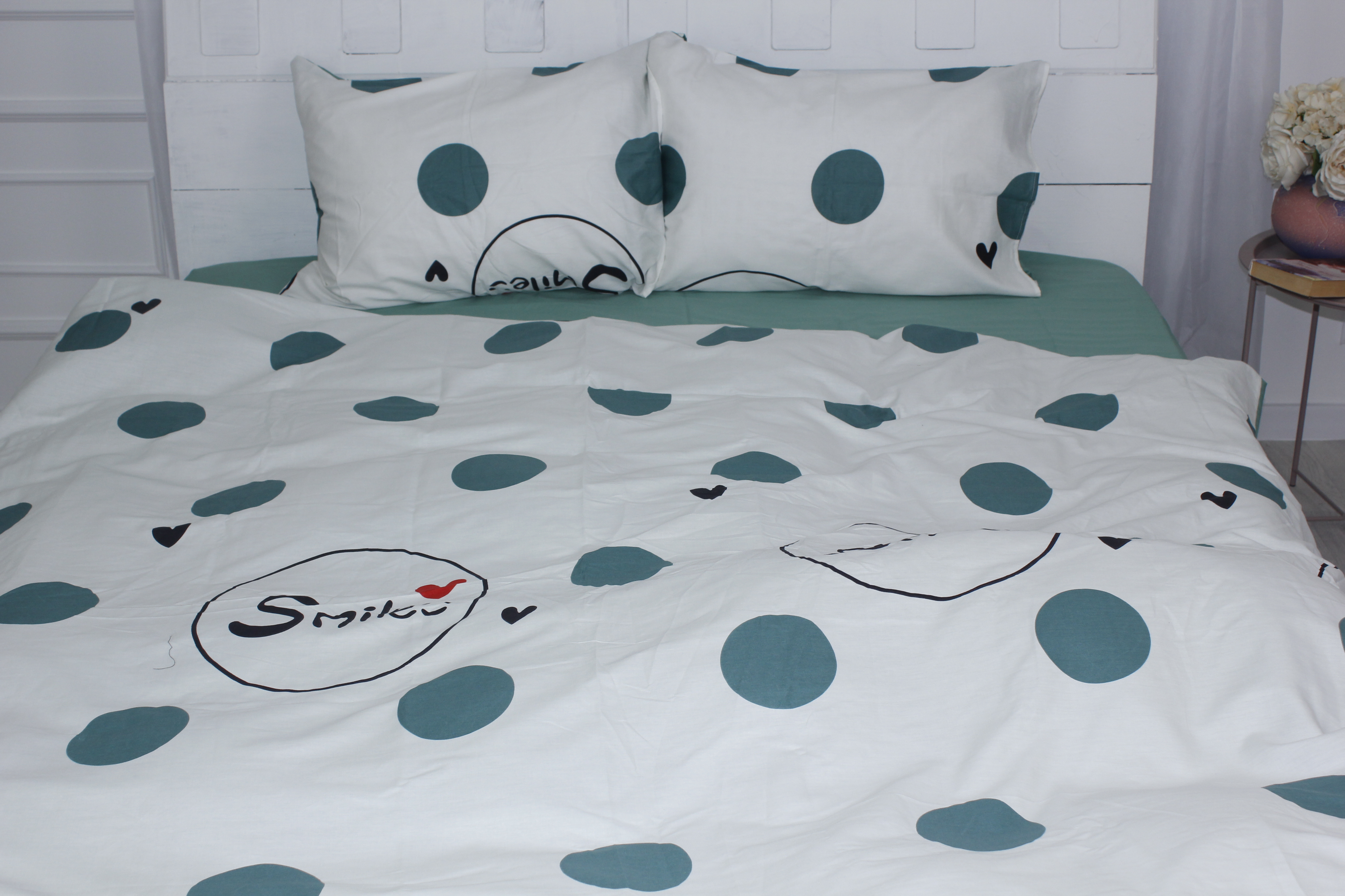 

Простынь MirSon Сатин Premium 22-1168 Camomile 220x240 см