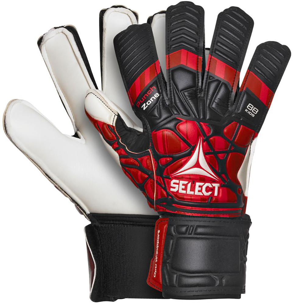 

Перчатки вратарские Select Goalkeeper Gloves 88 Kids 6 (497) Черно-красные (5703543265510)