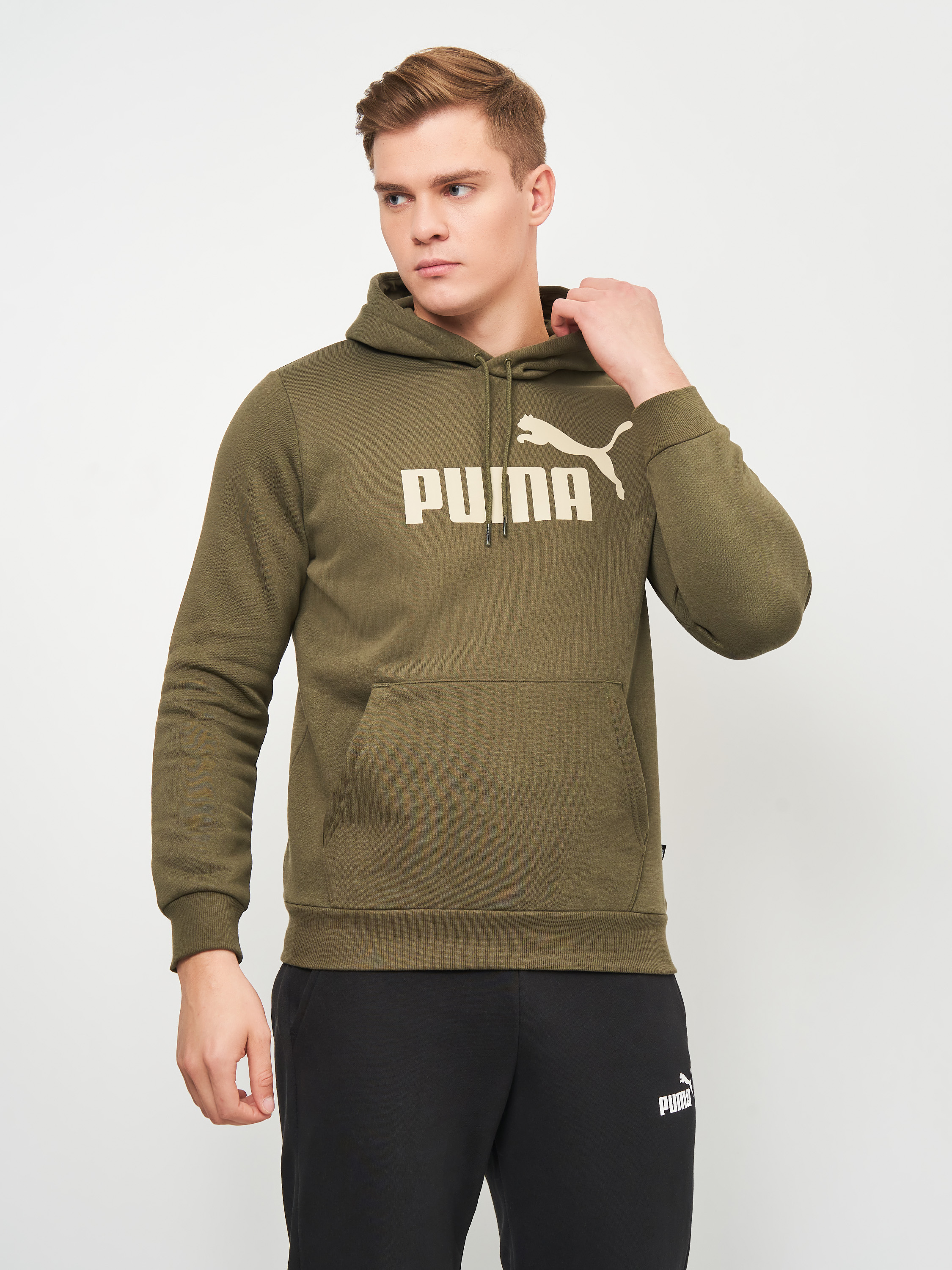 

Худи Puma ESS Big Logo Hoodie 58668744 S Зеленое