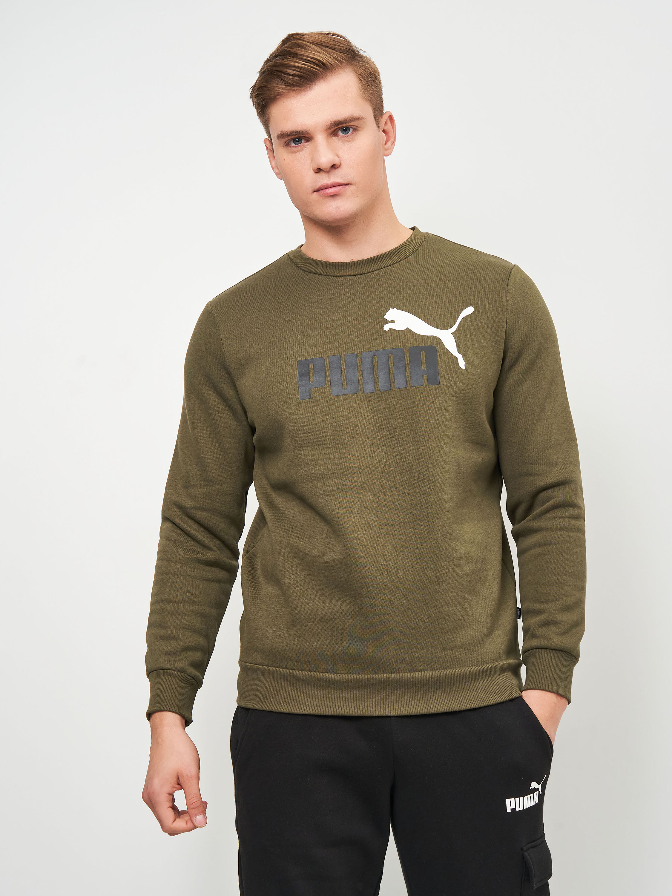 

Свитшот Puma ESS+ 2 Col Big Logo Crew 58676244  Grape Leaf, Свитшот Puma ESS+ 2 Col Big Logo Crew 58676244 L Grape Leaf