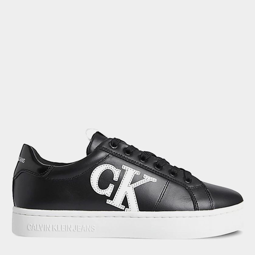 

Кеды Calvin Klein Jeans Cupsole Laceup Sneaker Logo Wn YW0YW00440-BEH 38 24.5 см Черные