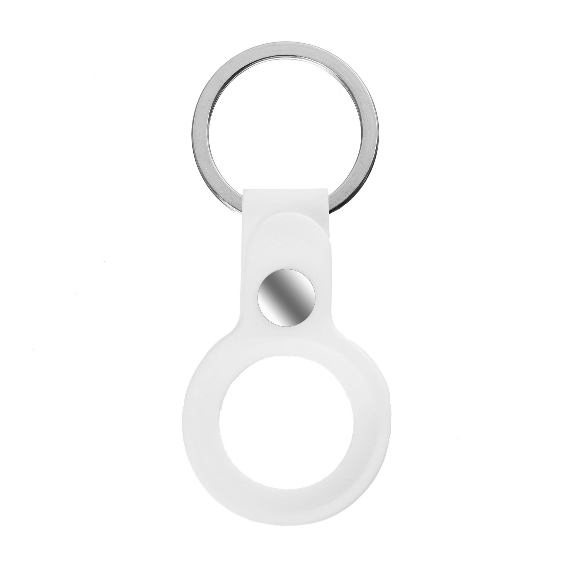 

Брелок Чехол-брелок ArmorStandart для AirTag Silicone Ring with Button White (ARM59147)