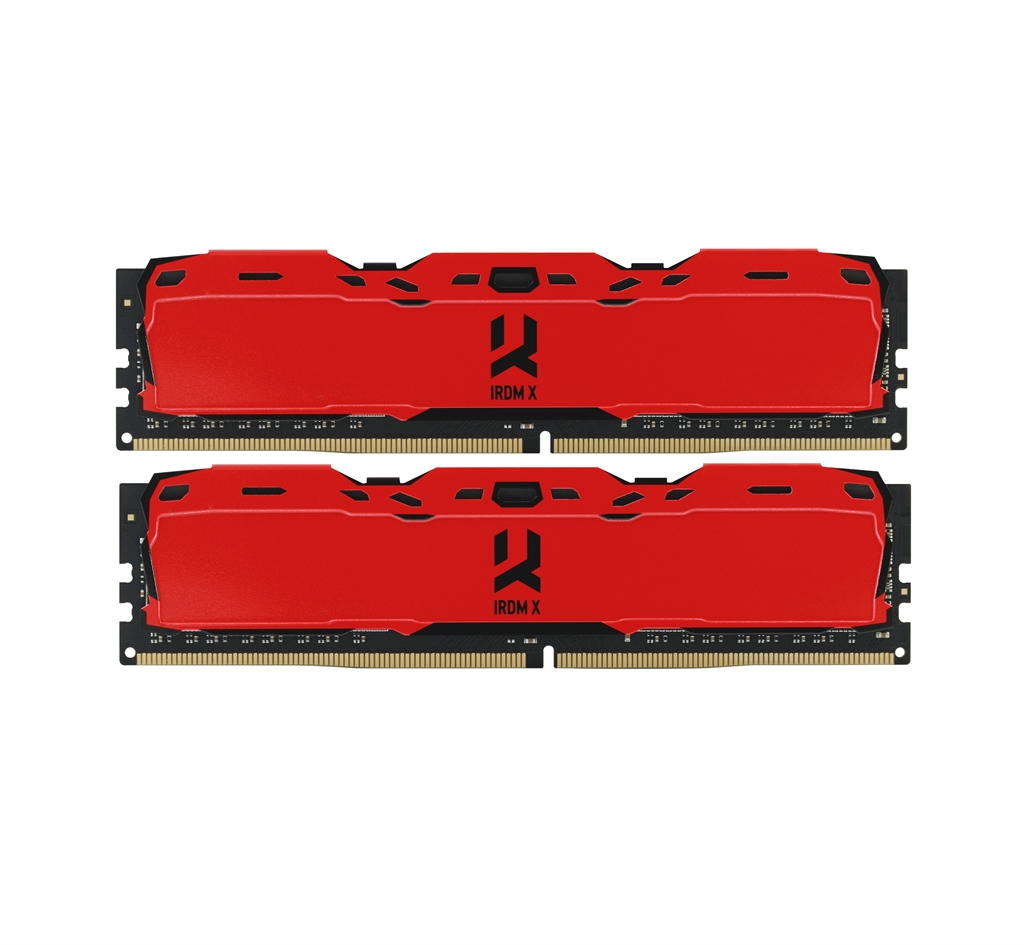 

DDR4 2x4GB/3000 GOODRAM Iridium X Red (IR-XR3000D464L16S/8GDC)