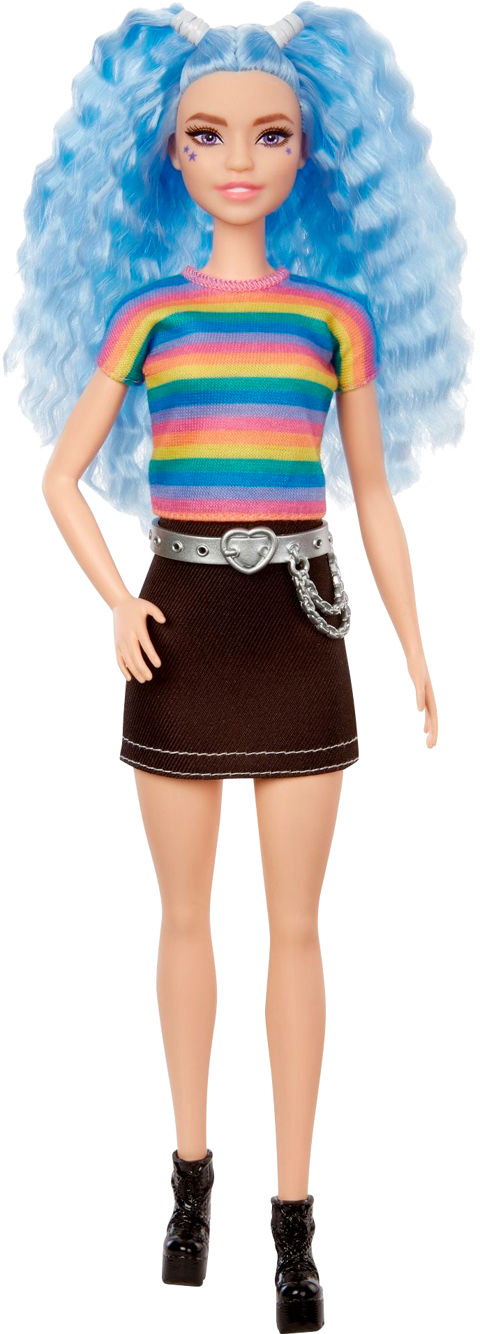 

Кукла Barbie Модница с голубыми волосами (GRB61)