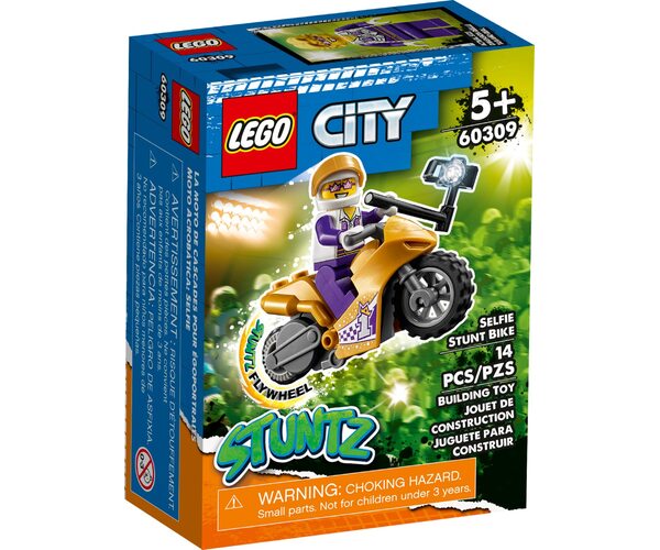 

Конструктор LEGO City Селфи на каскадёрском мотоцикле (60309)