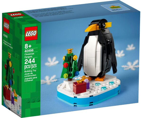 

Конструктор LEGO Brick Headz Рождественский пингвин (40498)