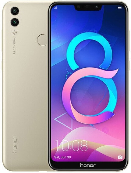 

Смартфон Honor 8C 4/32Gb Gold