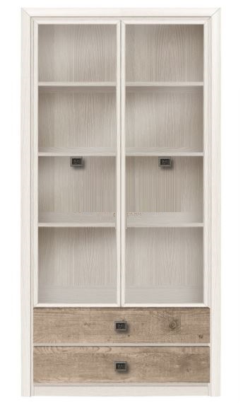 

Витрина BRW Коен 2 REG2W2S (H) Сосна Каньон / Дуб Корабельный