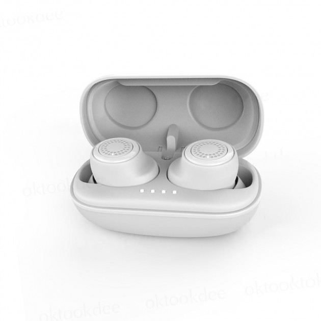 

Беспроводные СЕНСОРНЫЕ Bluetooth наушники TWS-2S V5.0 HBQ PROFESSIONAL с кейсом WHITE