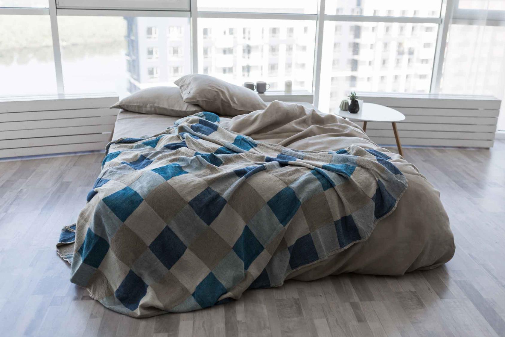 

Плед Owl Breeze в клетку 200x240 см Разноцветный