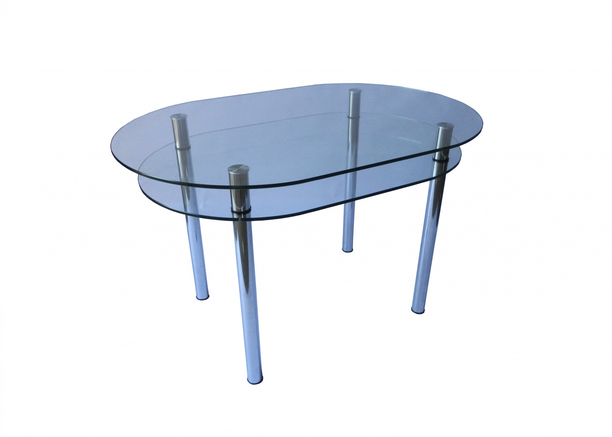 

Обеденный стеклянный стол Glass Antonik КС-6 прозрачный (1000х600х750 мм)