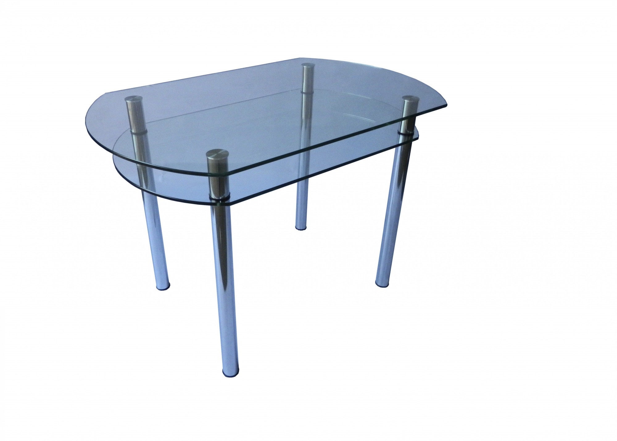 

Обеденный стеклянный стол Glass Antonik КС-5 прозрачный (900х600х750 мм)
