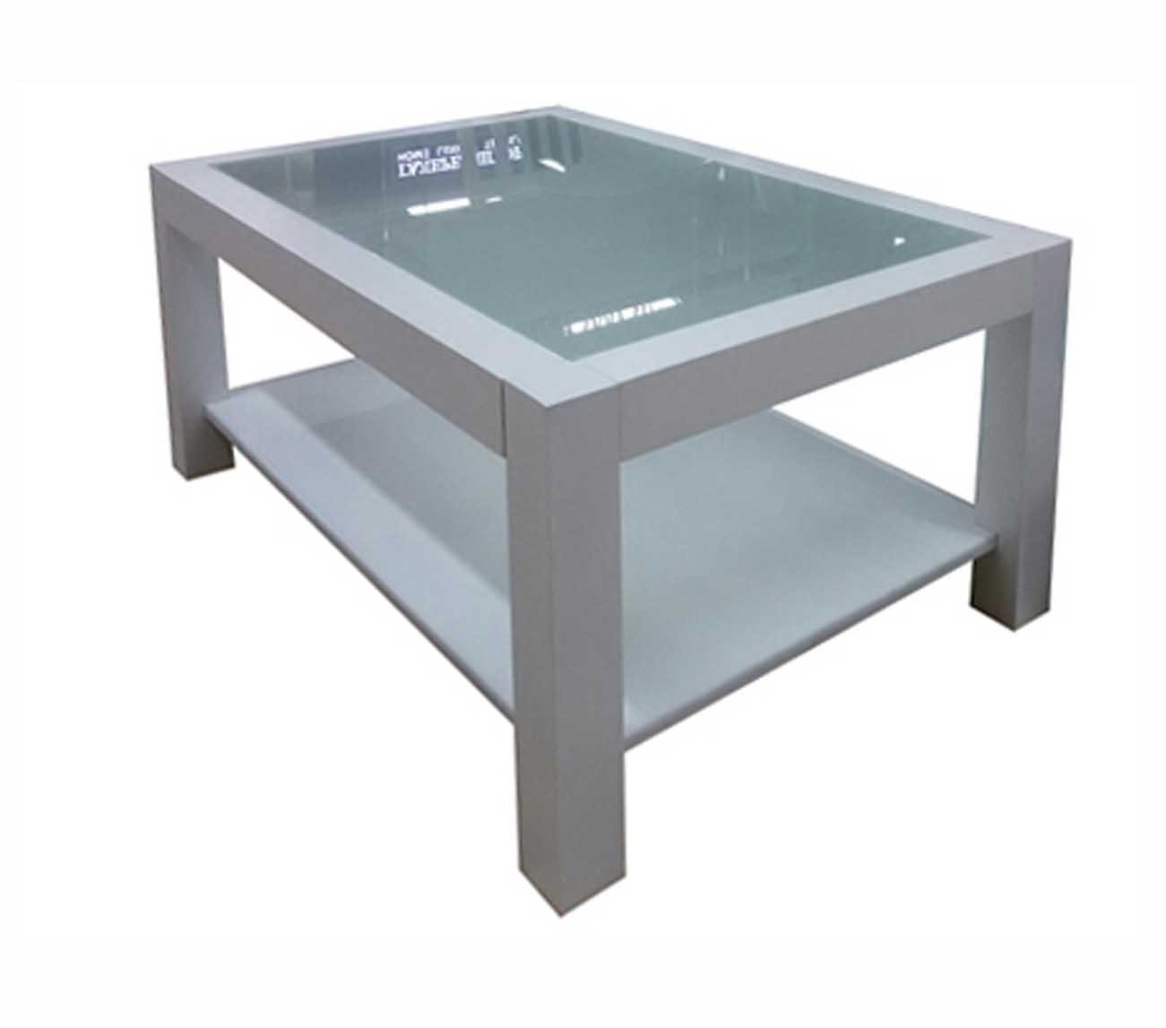 

Журнальный стеклянный стол Glass Antonik ДС-24 "Эталон" белый с прозрачным стеклом (1100х700х450 мм)