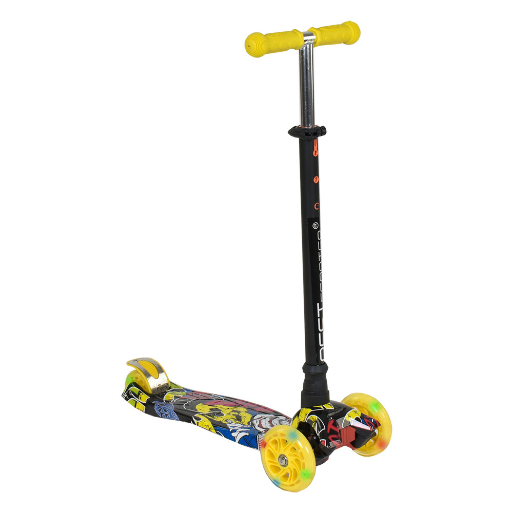 

Самокат MAXI Best Scooter А 24650/779-1394 Black-Yellow