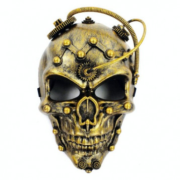 

Маска Steampunk Череп Halloween 19-388GL