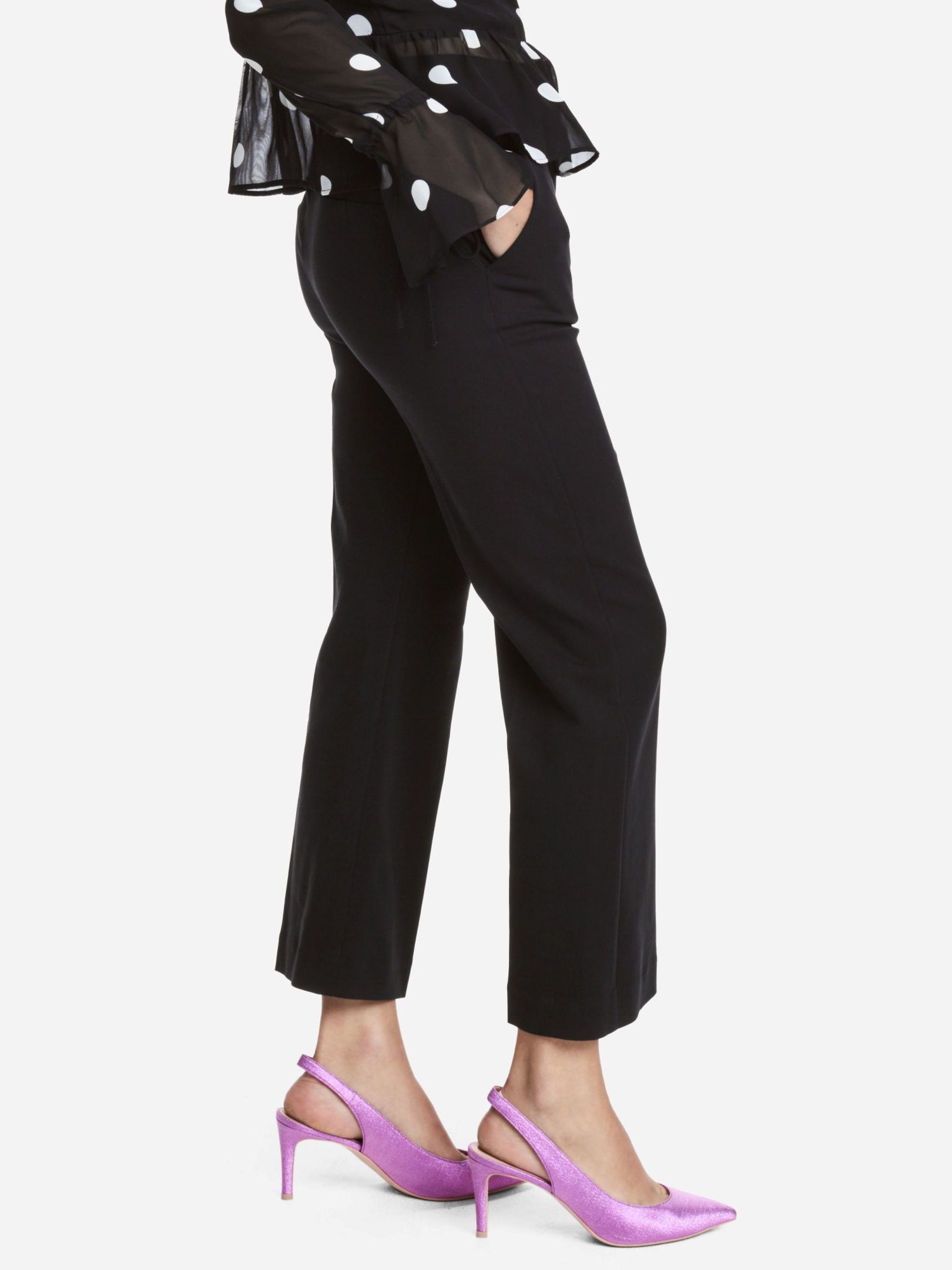 

Брюки-кюлоты H&M XAZ181079BTLG 42 Черные