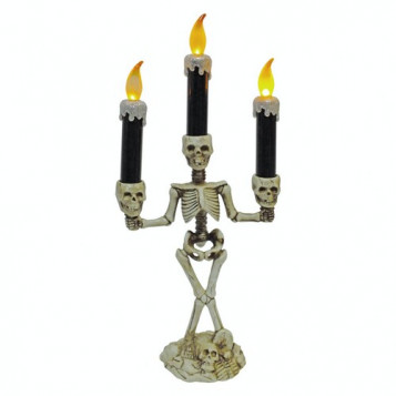 

Подсвечник Скелет со свечами Halloween 18-478 (NAT05398)