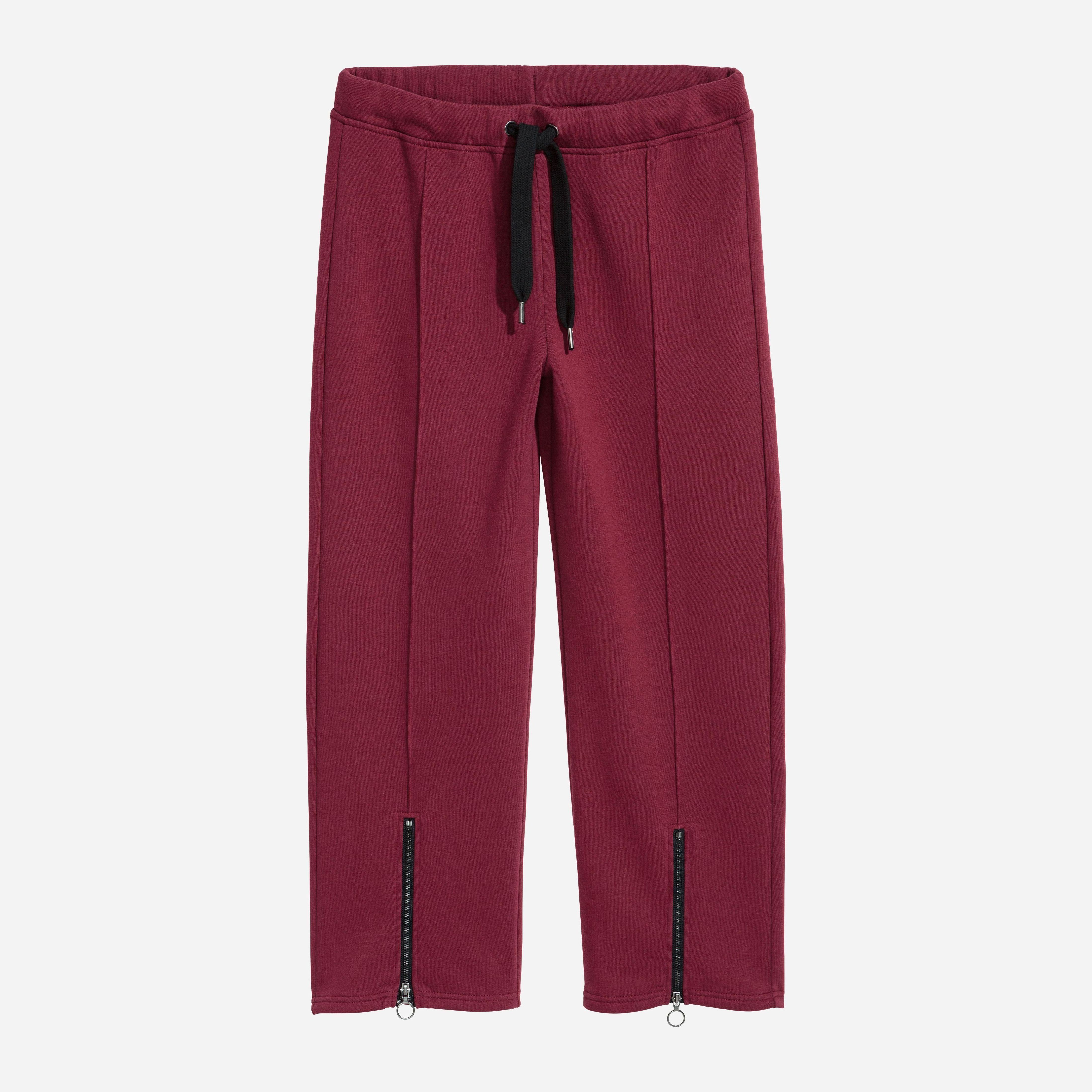 

Спортивные штаны H& XAZ097200YAEF  Бордовые, Спортивные штаны H&M XAZ097200YAEF M Бордовые
