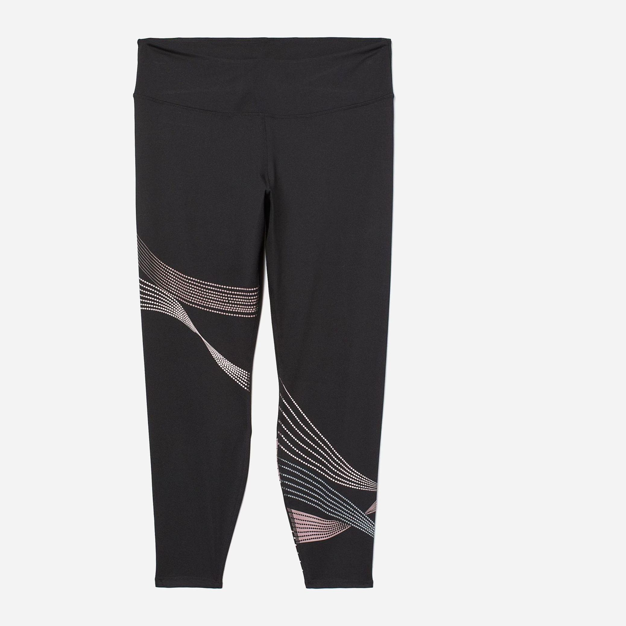 

Лосины H&M XAZ206430BGUB 2XL Черные с розовым