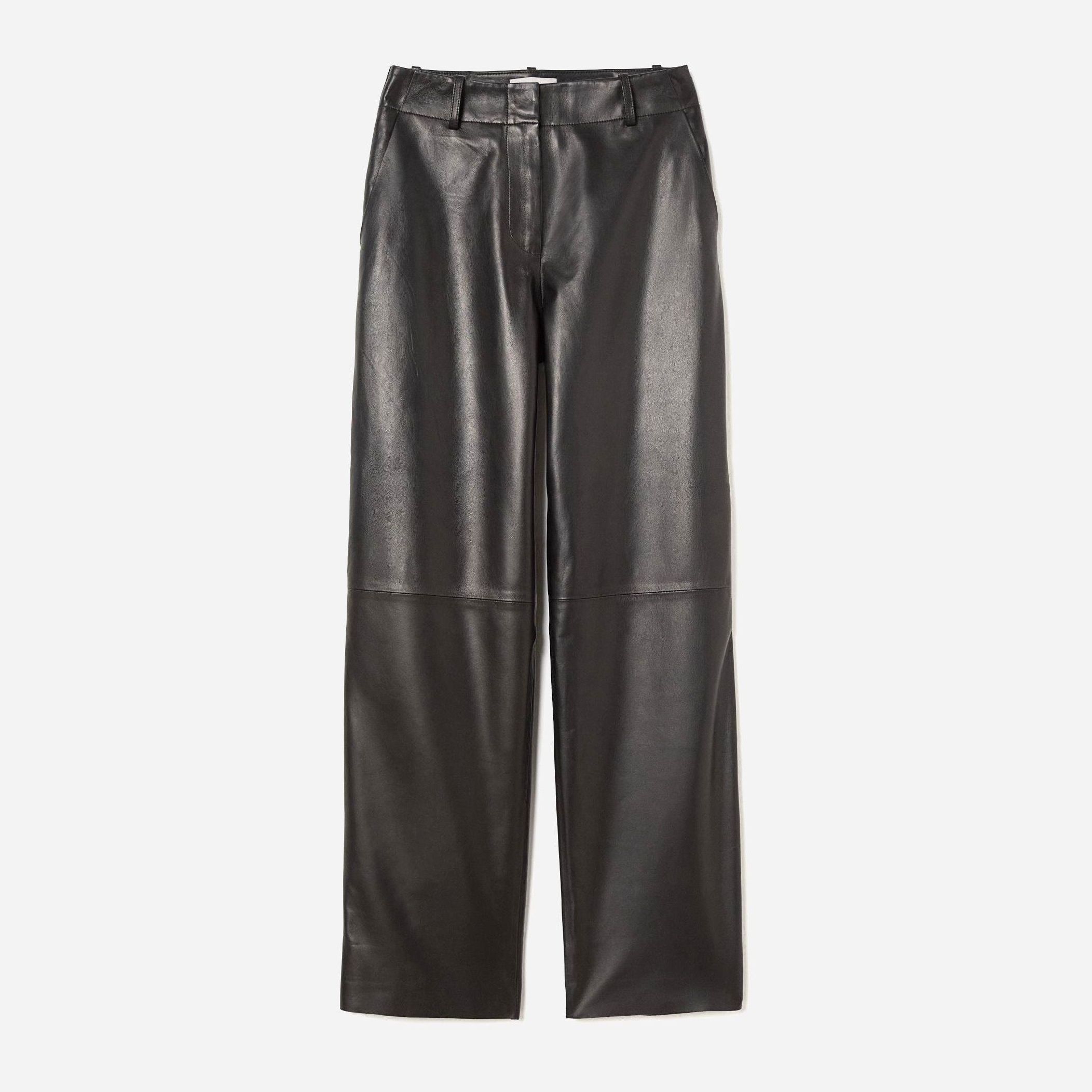 

Брюки кожаные H&M XAZ246611NBWO 36 Черные