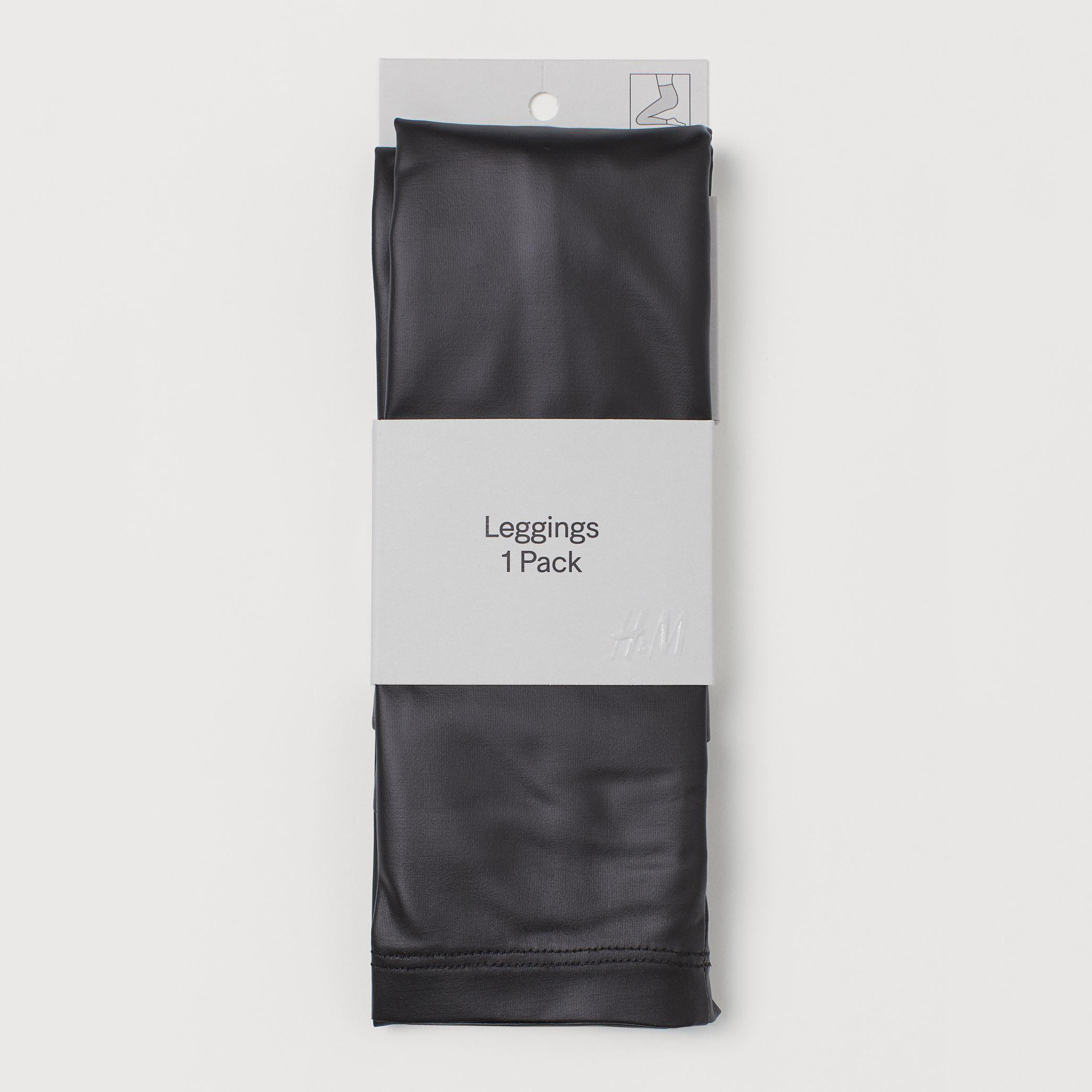 

Леггинсы H&M XAZ247207XMIC L Черные
