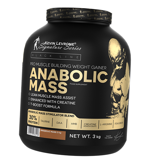 

Гейнер, Anabolic Mass, Kevin Levrone 3000г Клубника (30056002)