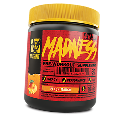 

Madness Mutant 225г Персик-манго (11100002)