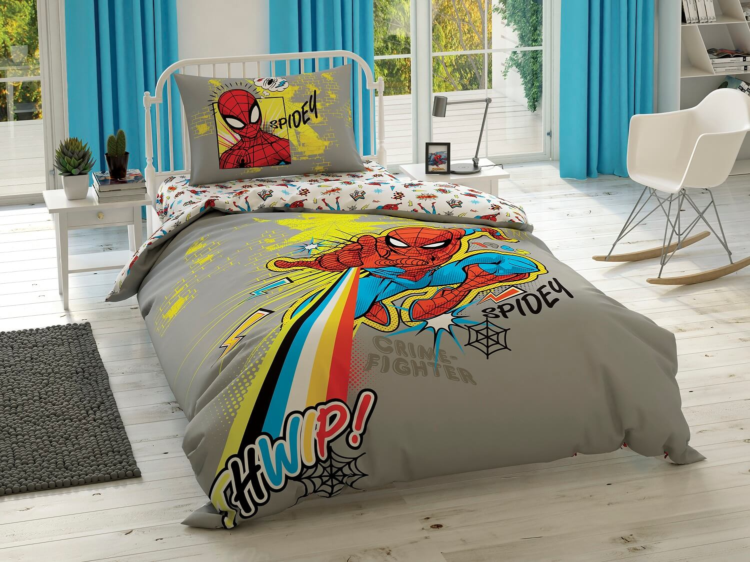 

Комплект постельного белья Tac Disney DH SpiderMan Power подростковый