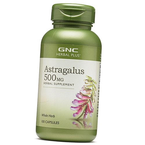 

Корень Астрагала, Astragalus 500, GNC 100капс (71120019)