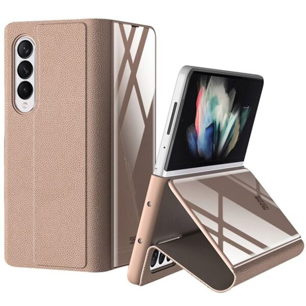

Защитный чехол GKK Fold Case 360 для Samsung Galaxy Z Fold 3 - Gold