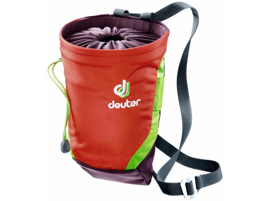 

Мешочек для магнезии Deuter Gravity Chalk Bag II L papaya-aubergine (9511) / Размер 1 л (3391317 9511)