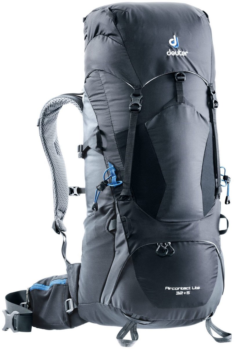 

Рюкзак Deuter Aircontact Lite 32 + 5 black-graphite (7403) / Размер 32+5 (4340118 7403)