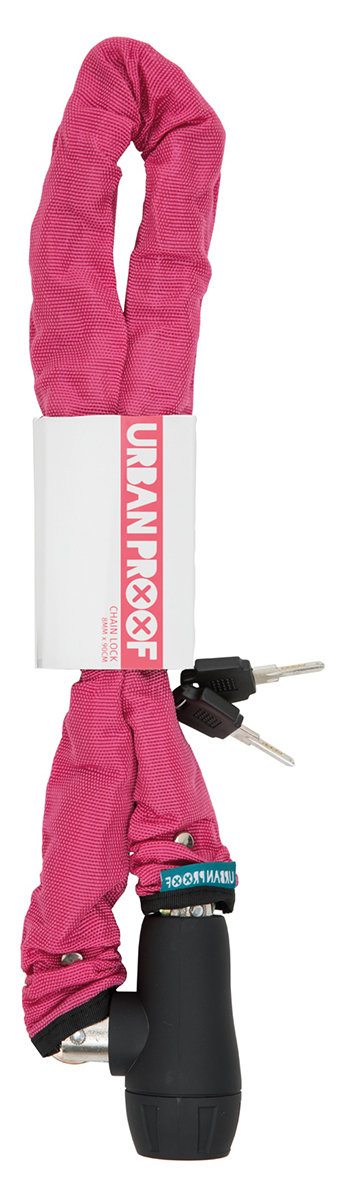

Замок под ключ Urban Proof CHAIN LOCK pink