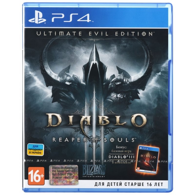 

Diablo 3 Reaper of Souls Ultimate Evil Edition PS4 (русская версия)