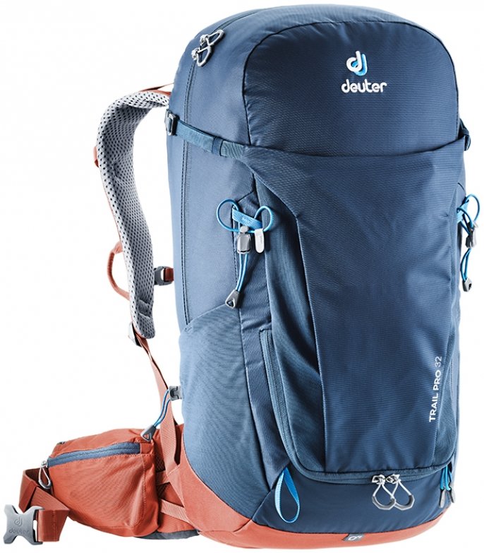 

Рюкзак Deuter Trail Pro 32 цвет 3522 midnight-lava / Размер 32 л (3441119 3522)