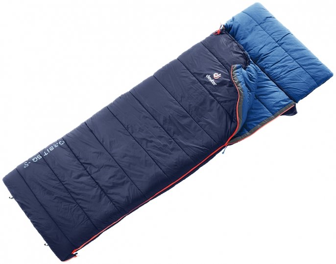 

Спальник Deuter Orbit SQ -5° цвет 3320 navy-steel правый / Размер M, 195см (3702119 3320 0)