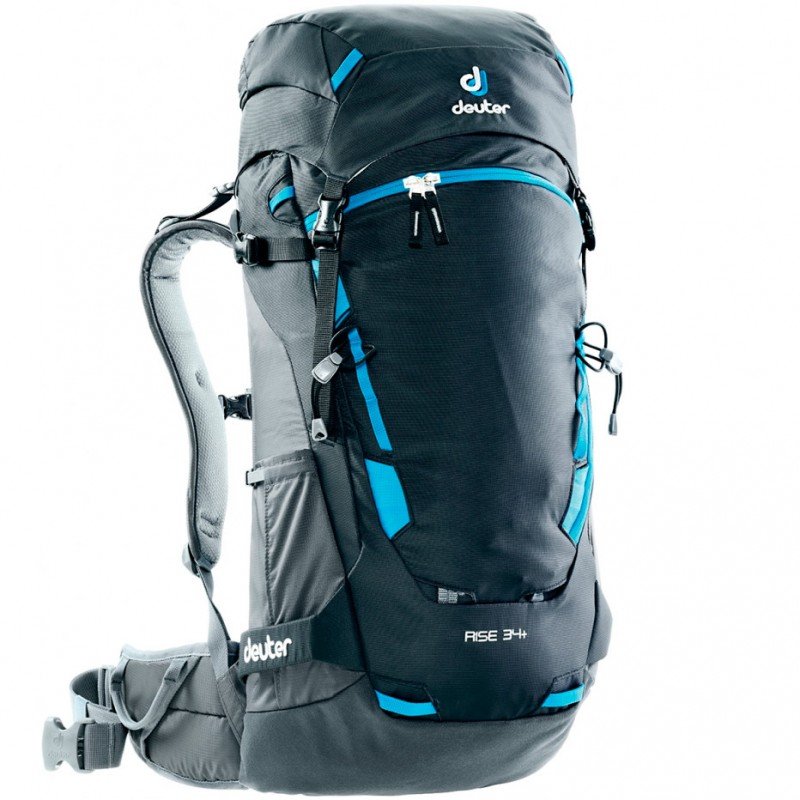 

Рюкзак Deuter Rise 34+ цвет 7403 black-graphite / Размер 34 (3301318 7403)