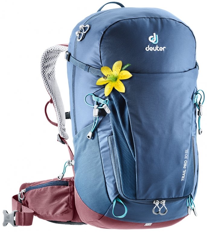 

Рюкзак Deuter Trail Pro 30 SL цвет 3523 midnight-maron / Размер 30 л (3441019 3523)